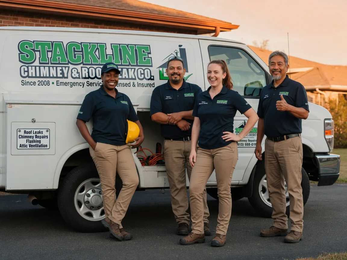 Chimney flashing repair company in Grahn, KY